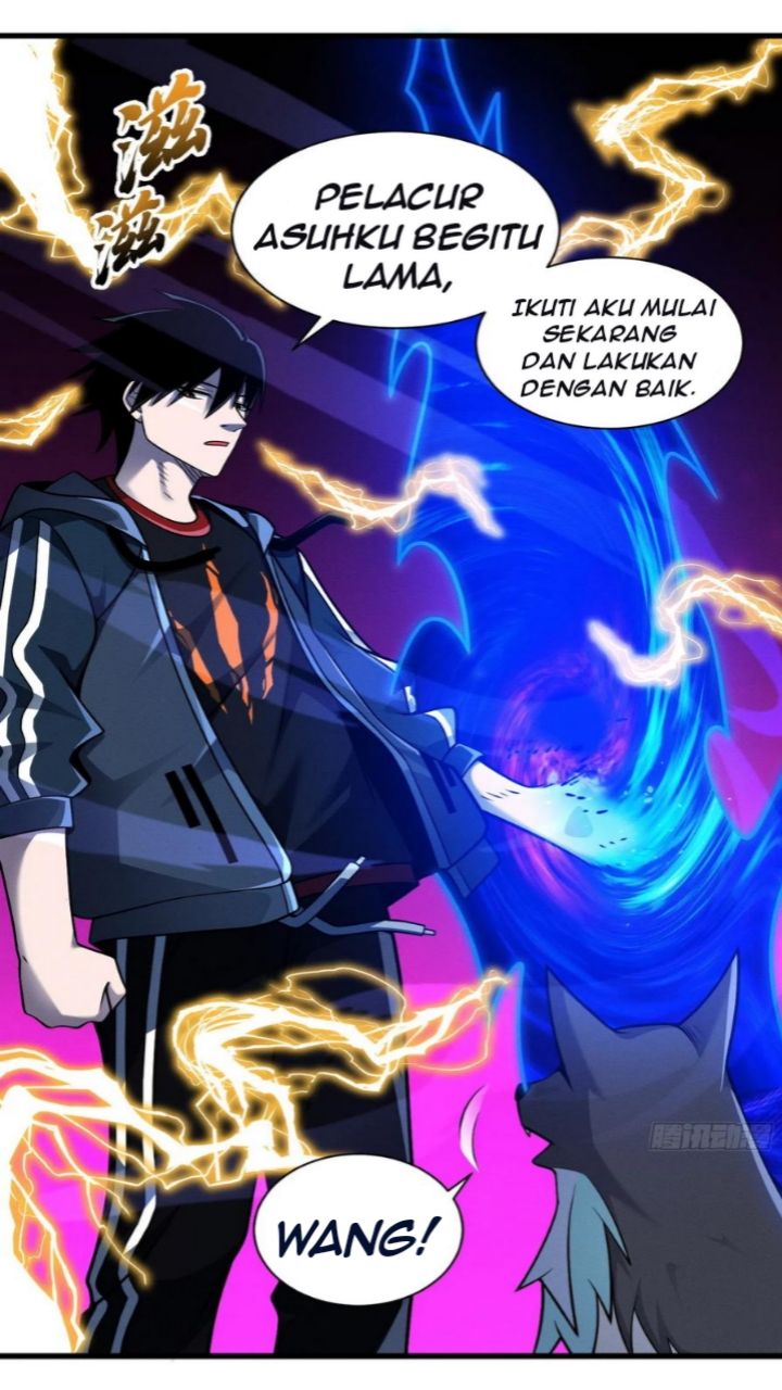 Halaman 19 dari Super God Pet Shop Chapter 38