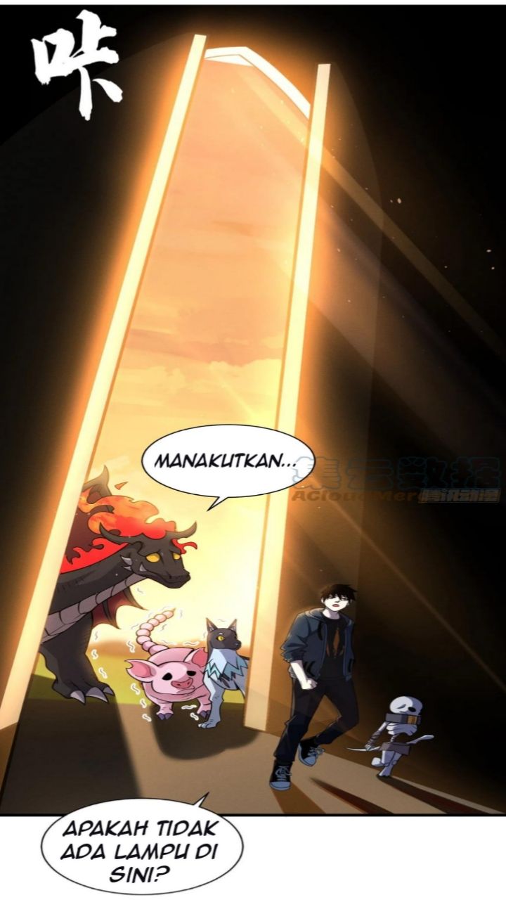 Halaman 35 dari Super God Pet Shop Chapter 38