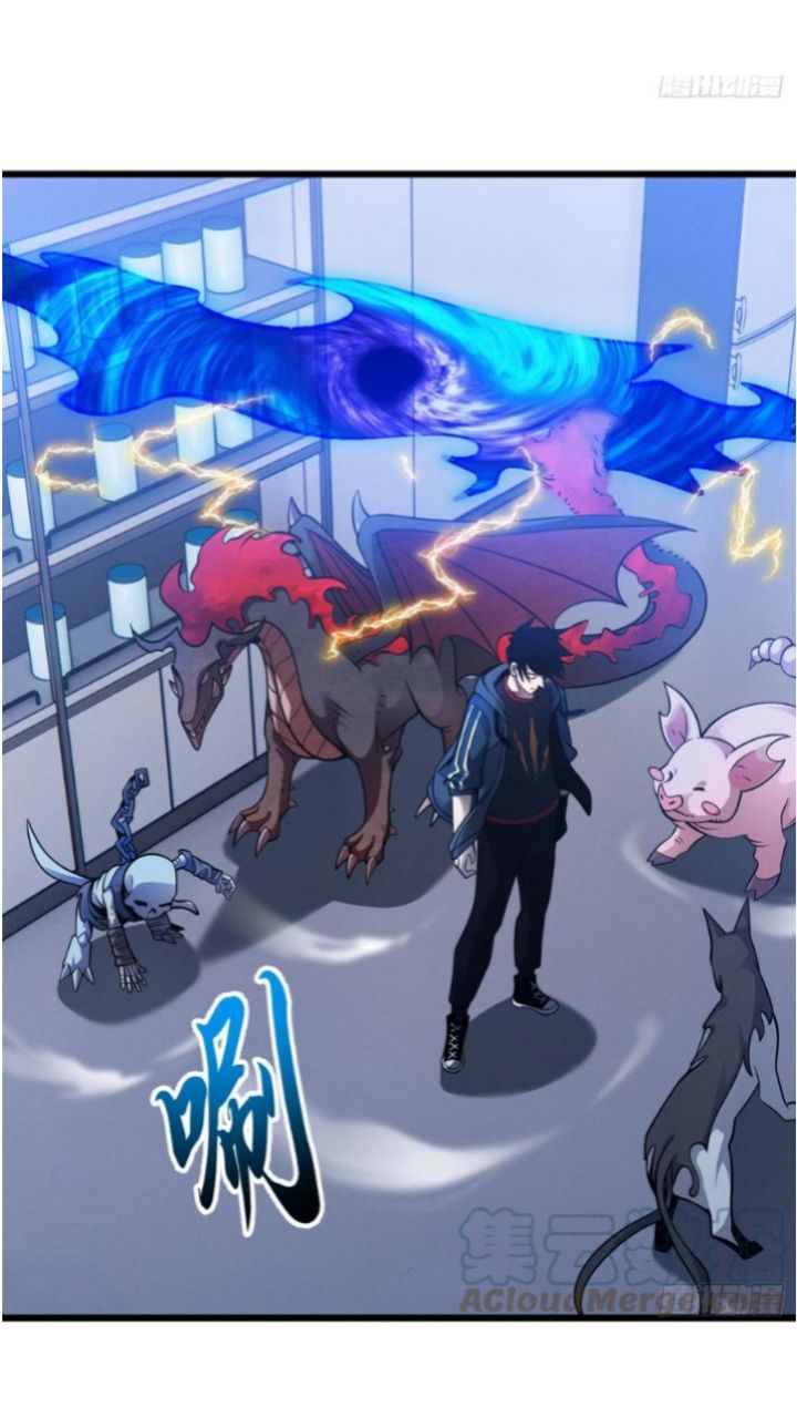 Halaman 34 dari Super God Pet Shop Chapter 39