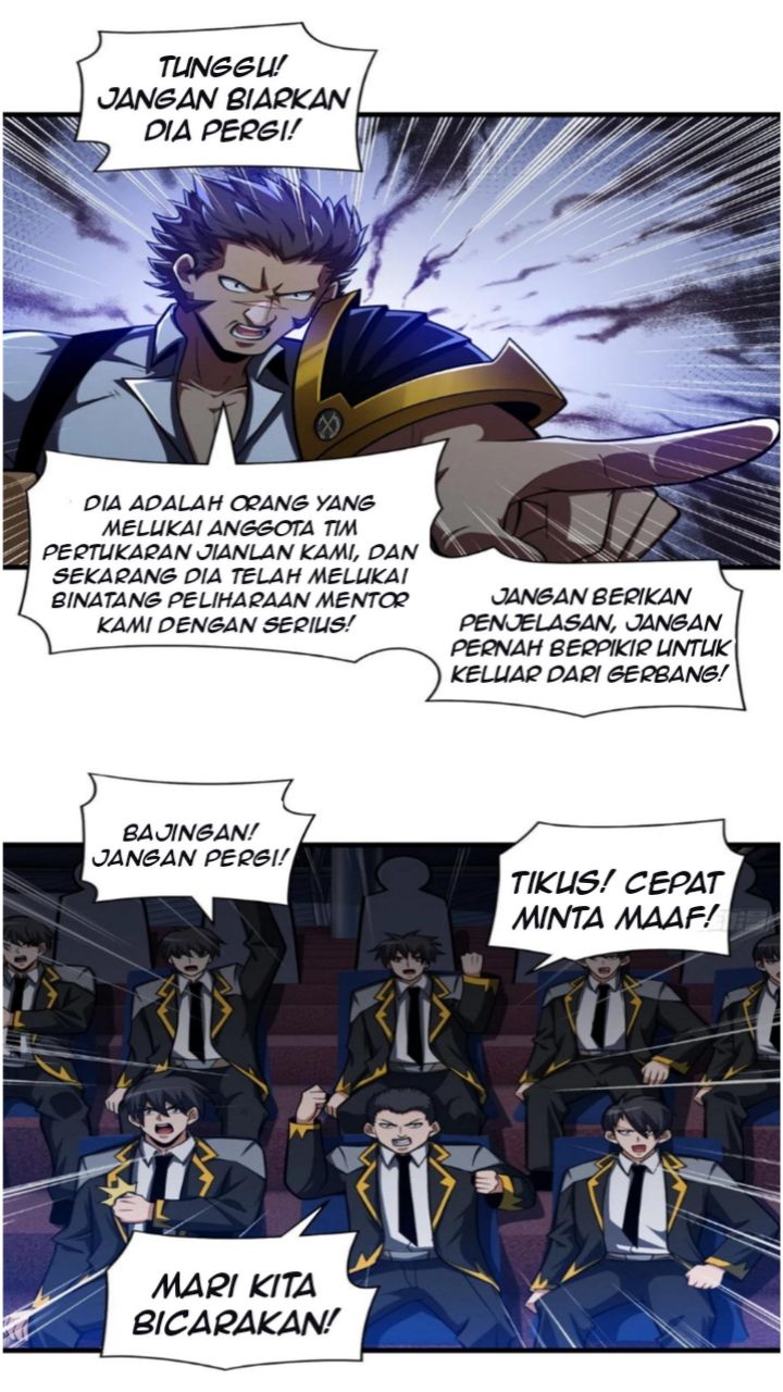 Halaman 28 dari Super God Pet Shop Chapter 48