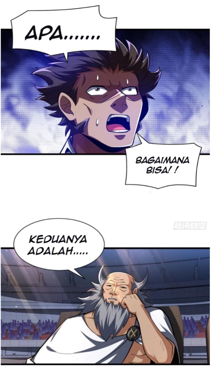 Halaman 35 dari Super God Pet Shop Chapter 48