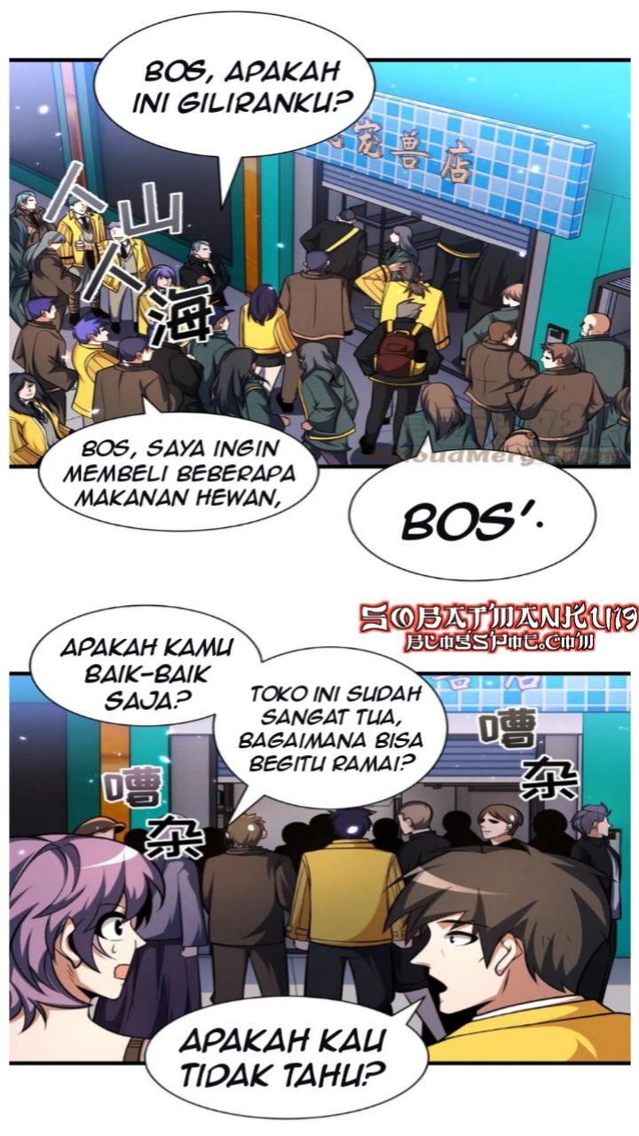 Halaman 11 dari Super God Pet Shop Chapter 49