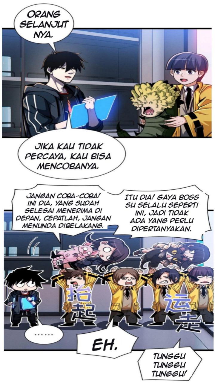 Halaman 17 dari Super God Pet Shop Chapter 50