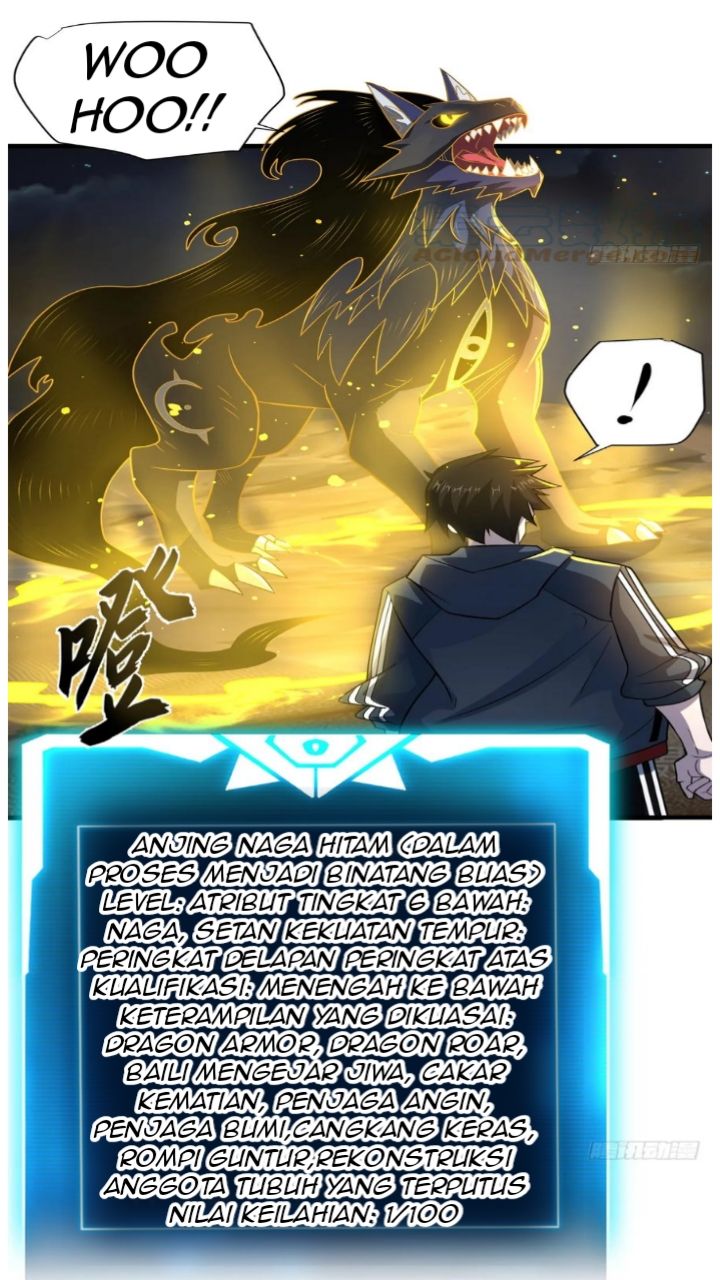 Halaman 35 dari Super God Pet Shop Chapter 62