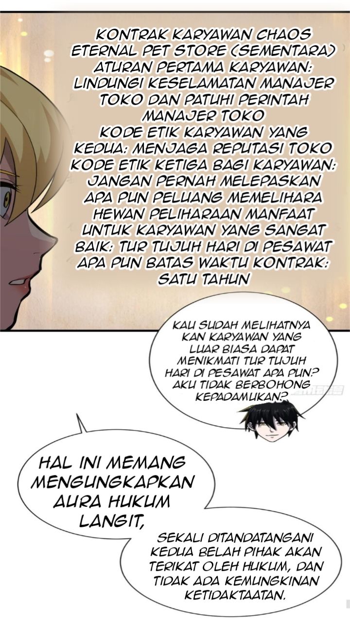 Halaman 33 dari Super God Pet Shop Chapter 64