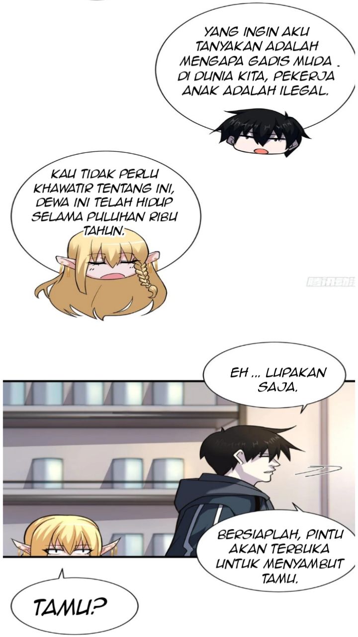 Halaman 41 dari Super God Pet Shop Chapter 64