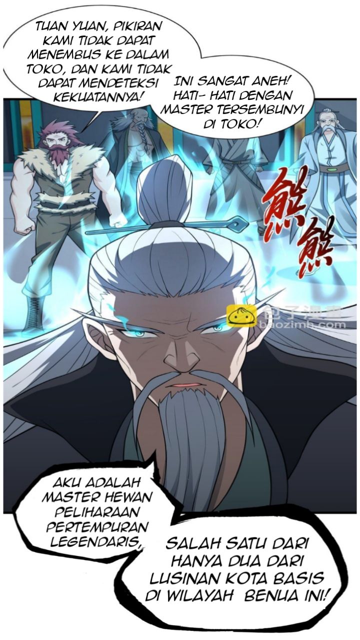 Halaman 34 dari Super God Pet Shop Chapter 65