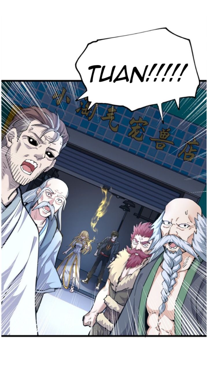 Halaman 18 dari Super God Pet Shop Chapter 66