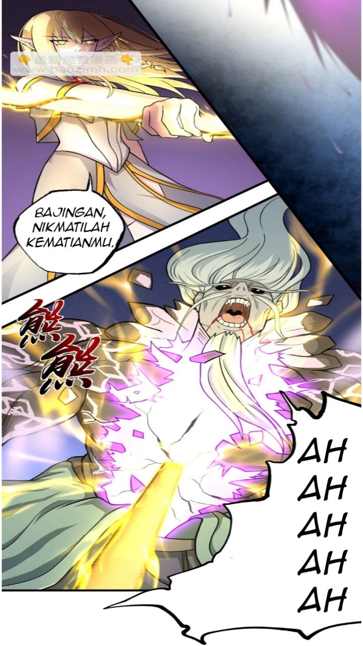 Halaman 35 dari Super God Pet Shop Chapter 66