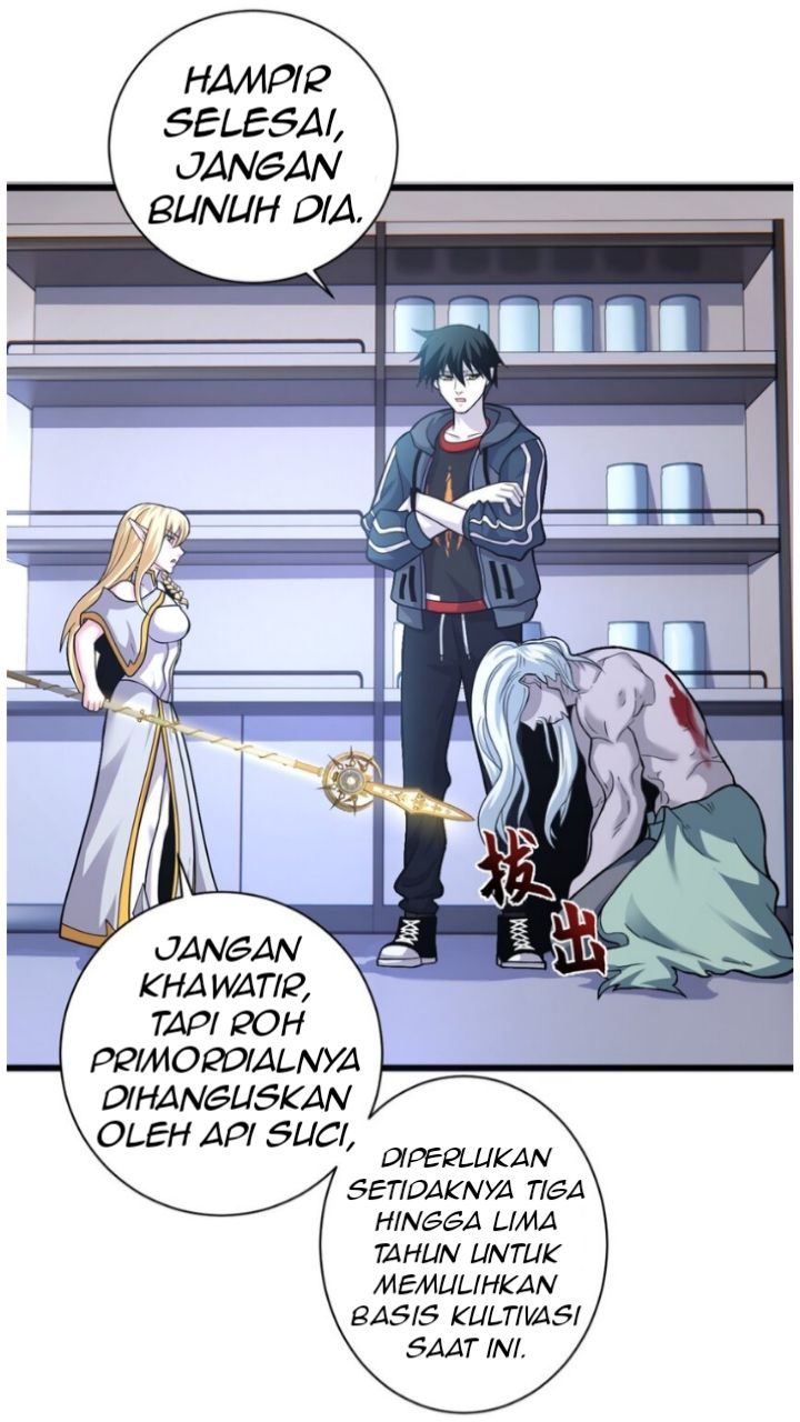 Halaman 36 dari Super God Pet Shop Chapter 66