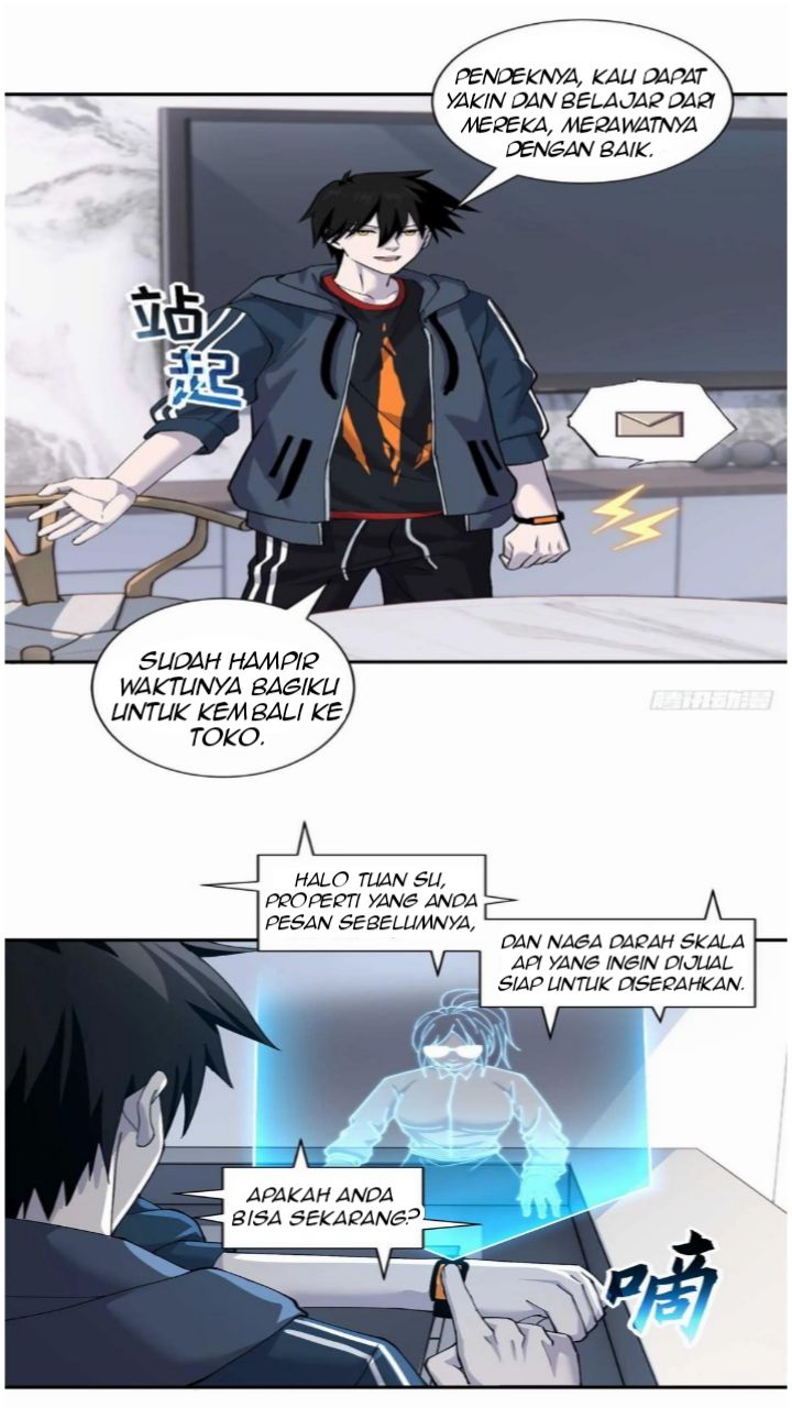Halaman 34 dari Super God Pet Shop Chapter 67