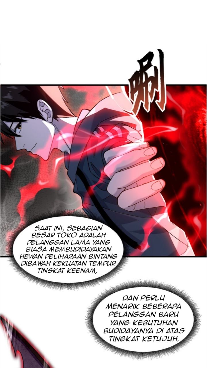 Halaman 33 dari Super God Pet Shop Chapter 69