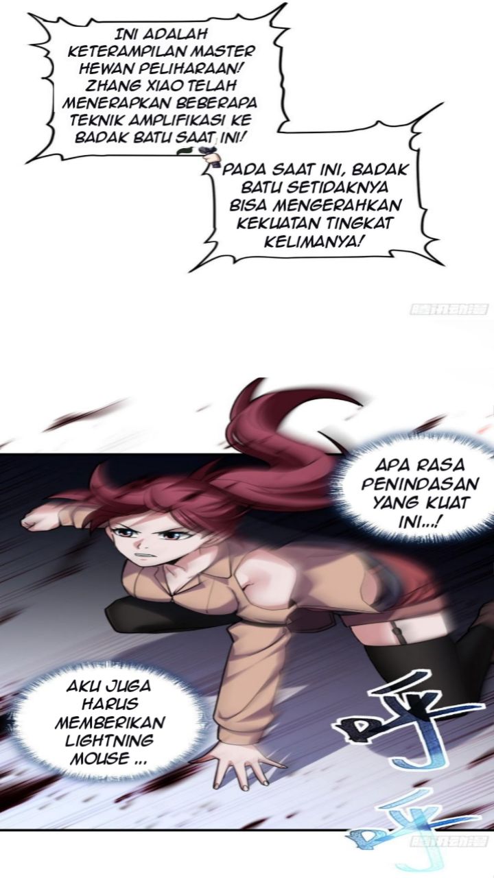Halaman 18 dari Super God Pet Shop Chapter 7