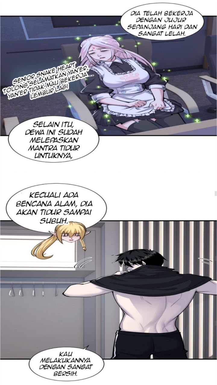 Halaman 27 dari Super God Pet Shop Chapter 70