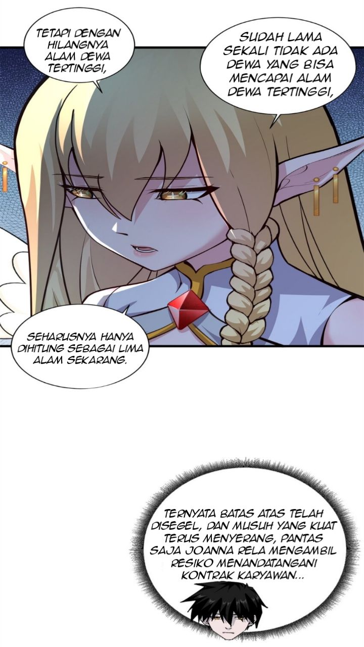Halaman 35 dari Super God Pet Shop Chapter 70