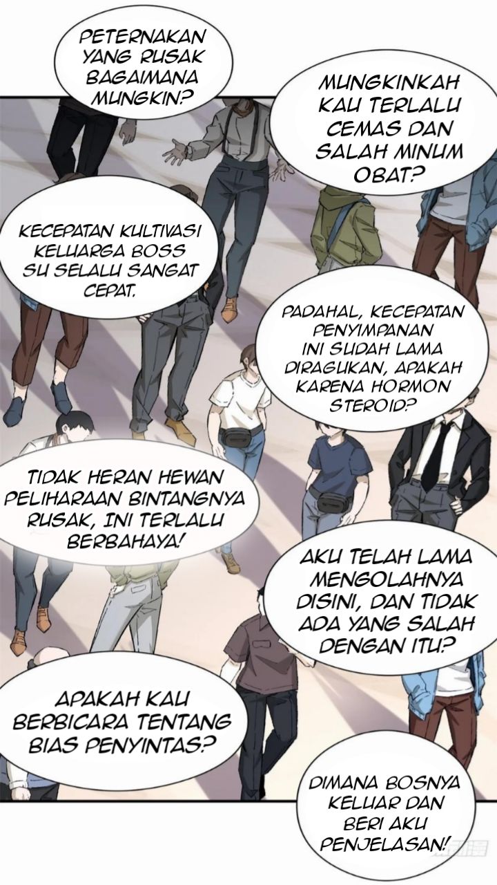 Halaman 35 dari Super God Pet Shop Chapter 72