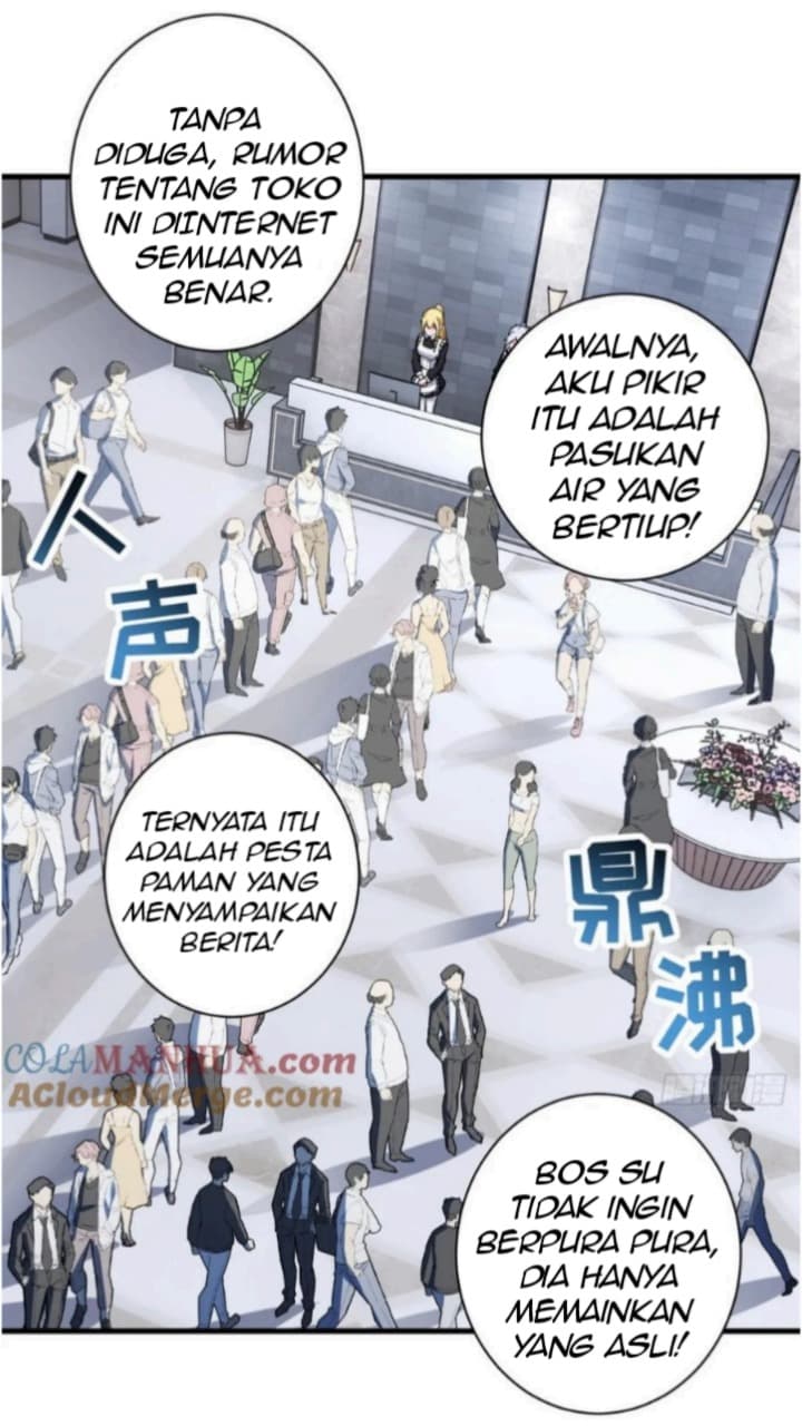 Halaman 22 dari Super God Pet Shop Chapter 76