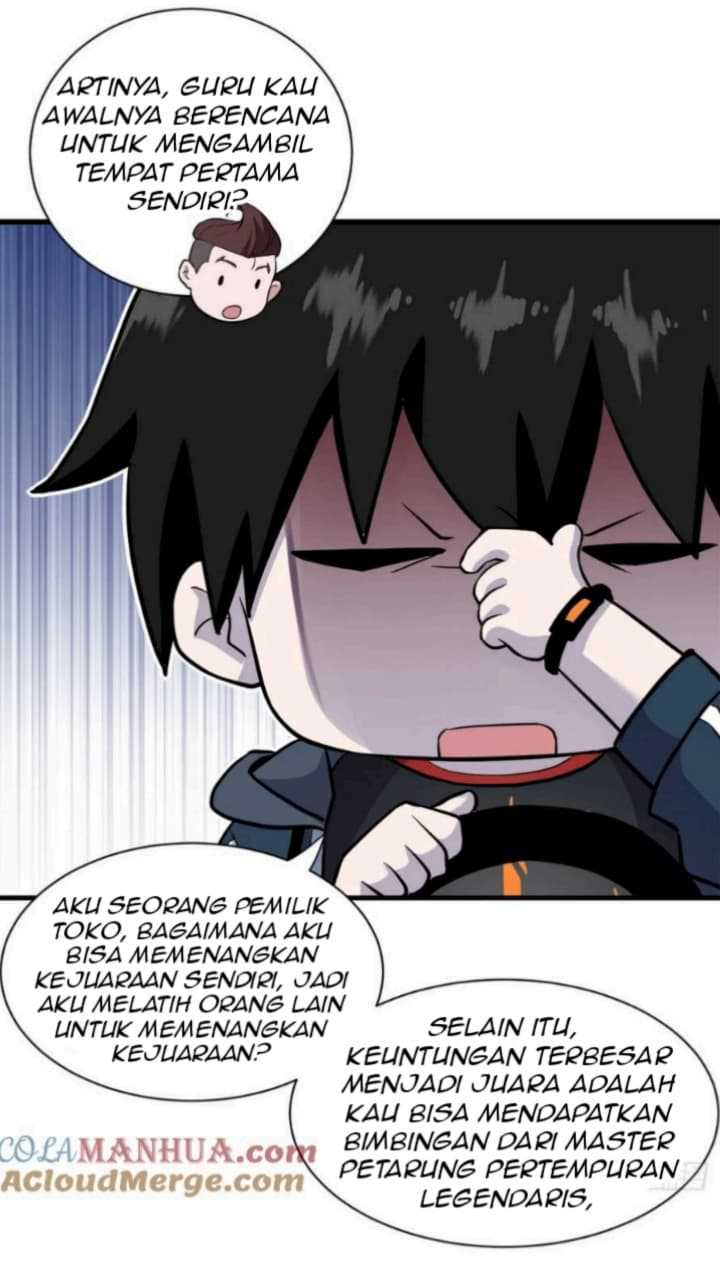 Halaman 35 dari Super God Pet Shop Chapter 77