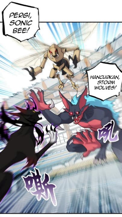 Halaman 35 dari Super God Pet Shop Chapter 83