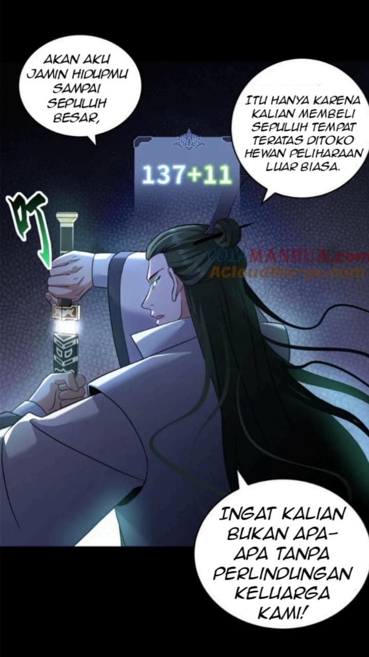 Halaman 35 dari Super God Pet Shop Chapter 90