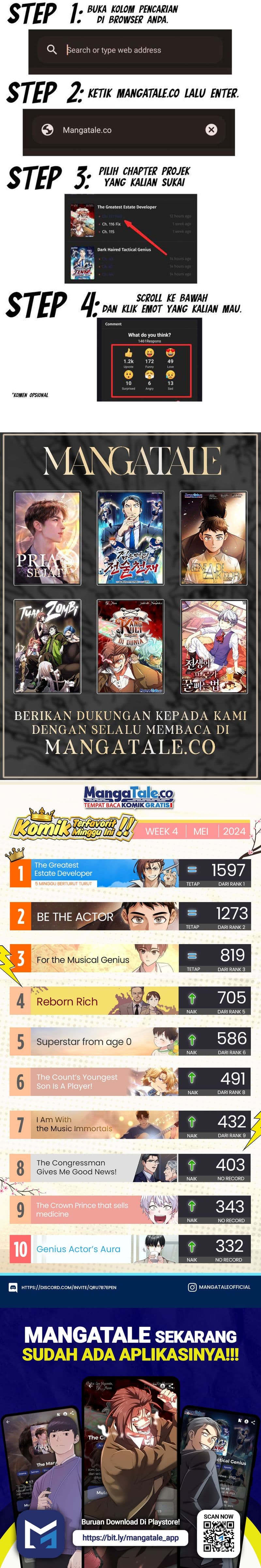 Halaman 25 dari Superstar From Age 0 Chapter 31