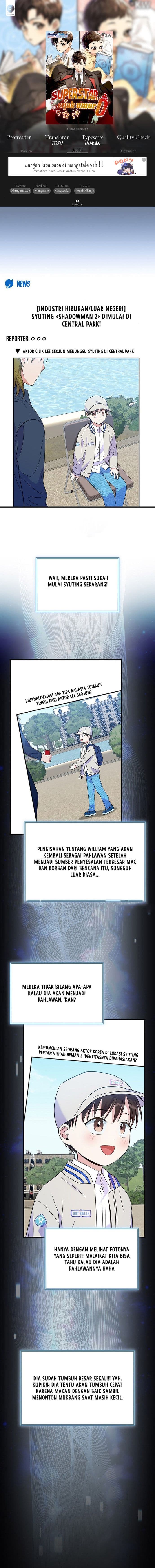 Halaman 1 dari Superstar From Age 0 Chapter 35
