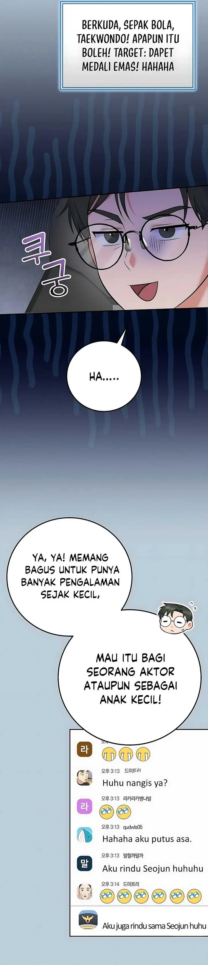 Halaman 39 dari Superstar From Age 0 Chapter 58