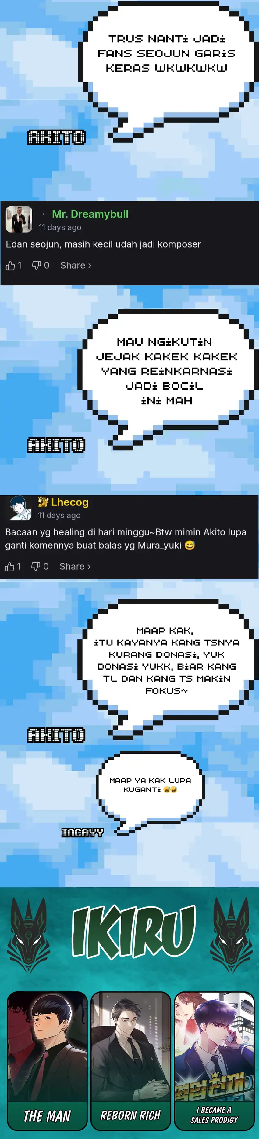 Halaman 50 dari Superstar From Age 0 Chapter 77