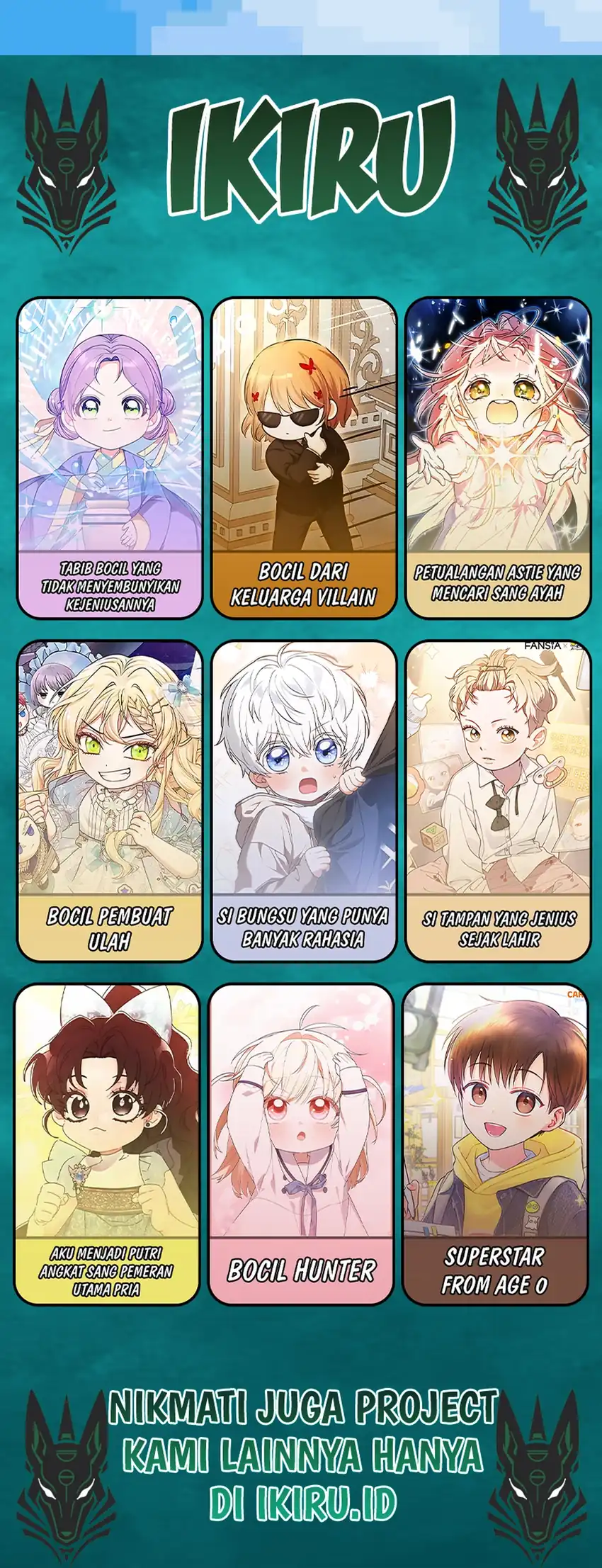 Halaman 49 dari Superstar From Age 0 Chapter 87