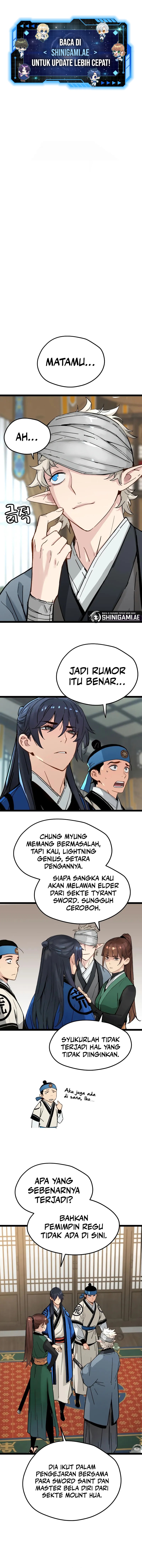 Halaman 2 dari Surviving As A Genius On Borrowed Time Chapter 35