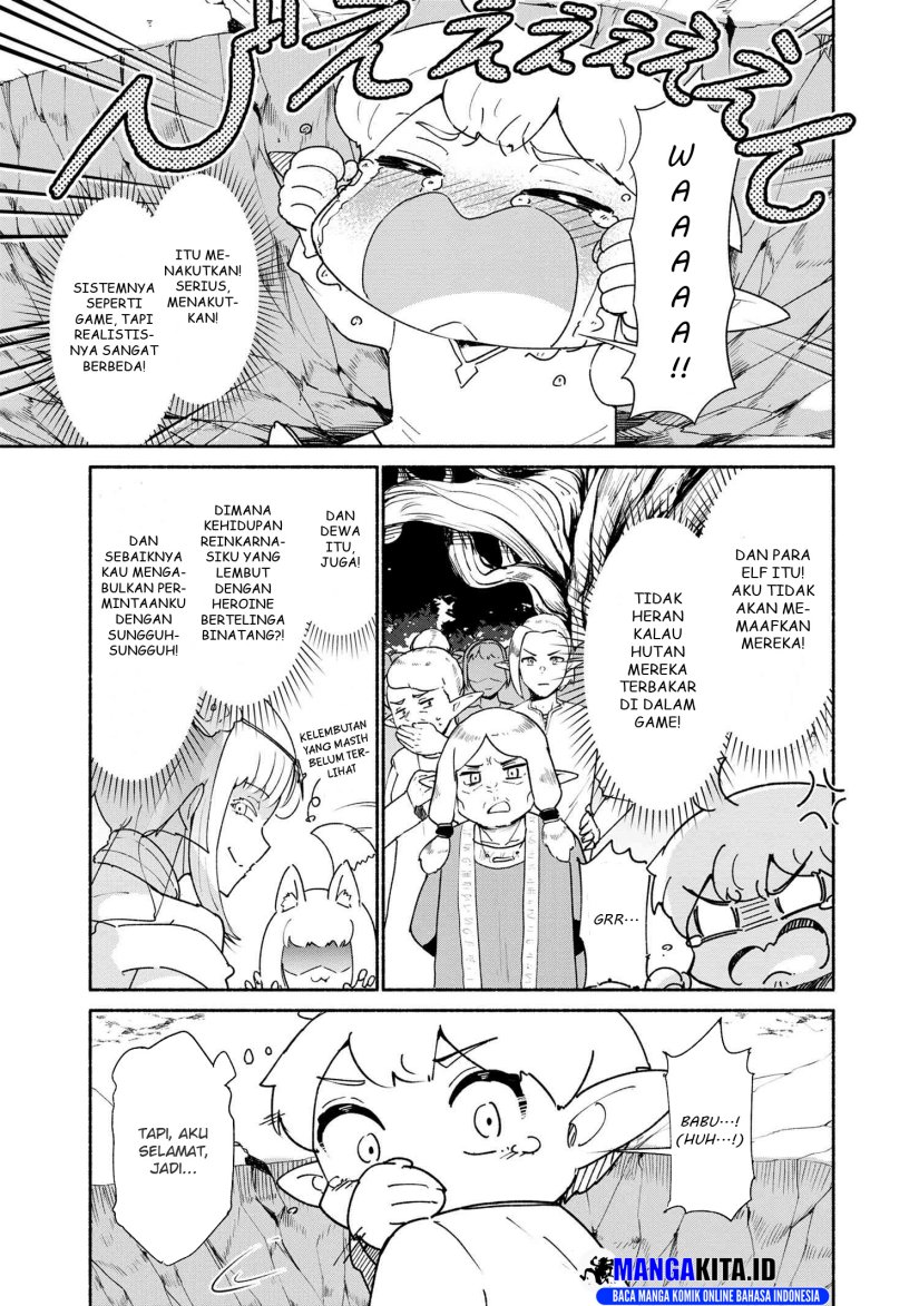 Halaman 11 dari Suterare Elf-san wa Sekai de Ichiban Tsuyokute Kawaii! Chapter 1.1