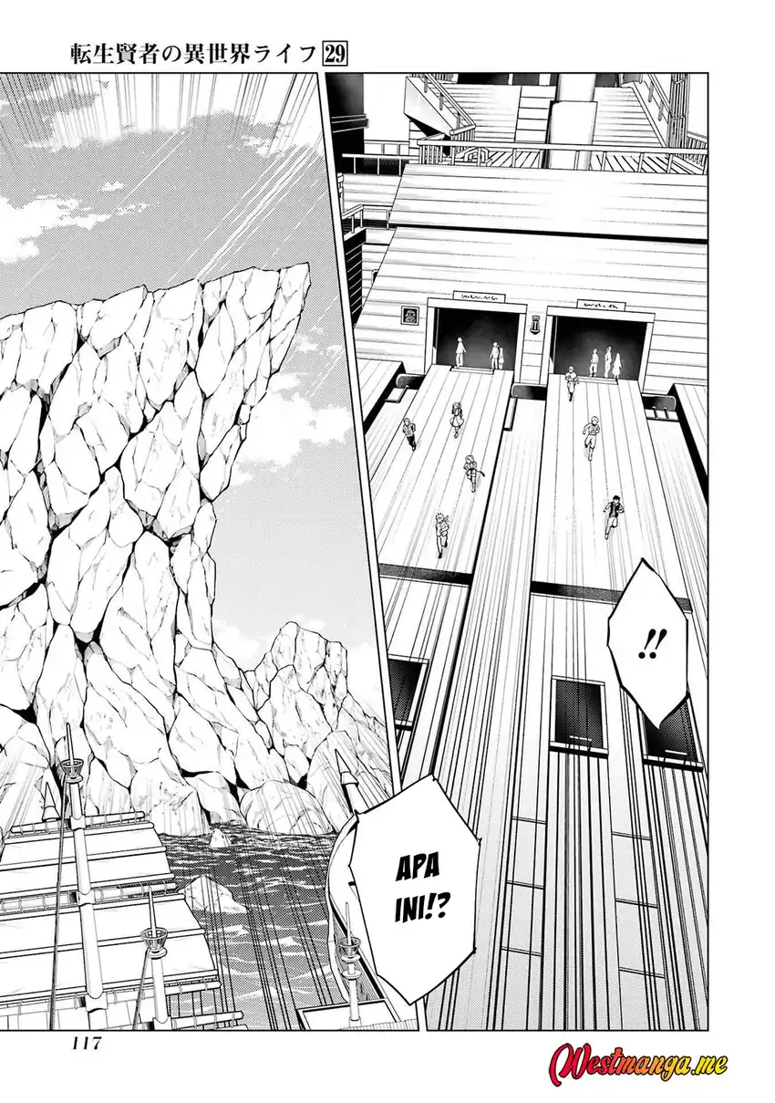 Tensei Kenja no Isekai Raifu ~Daini no Shokugyo wo Ete Sekai Saikyou ni Narimashita chapter 86 halaman 53