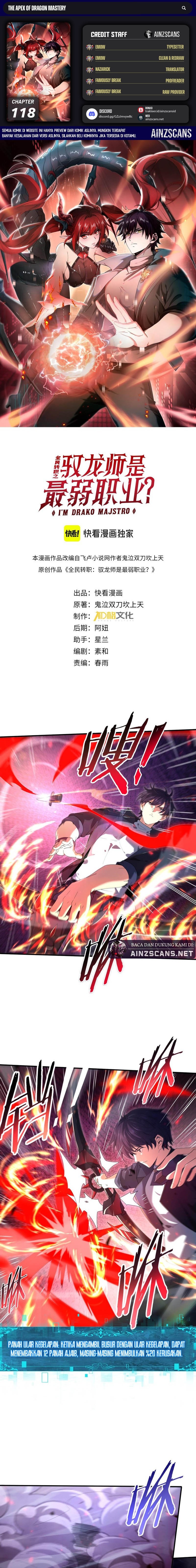 Halaman 1 dari The Apex of Dragon Mastery Chapter 118