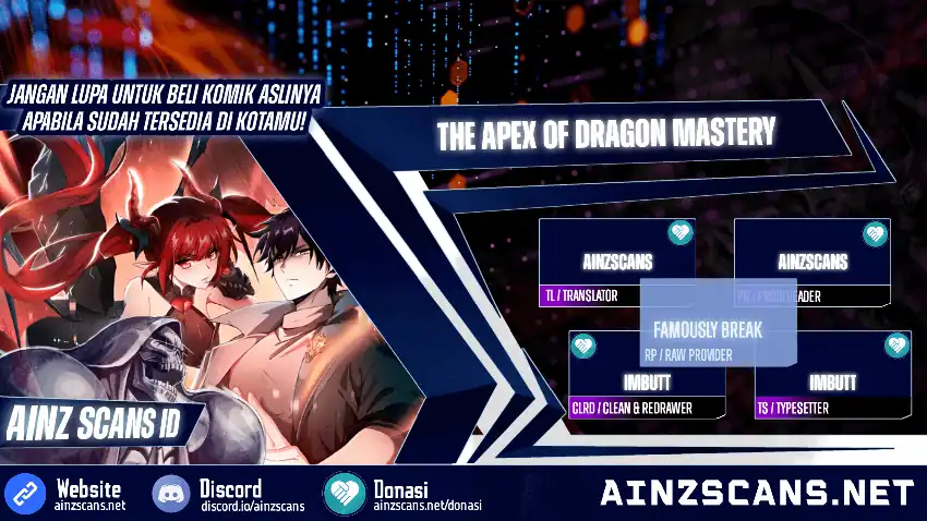 Halaman 1 dari The Apex of Dragon Mastery Chapter 180