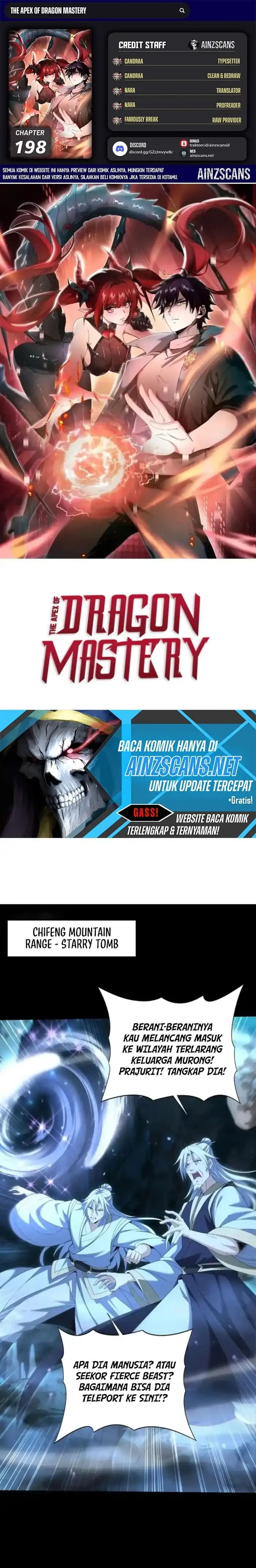 Halaman 1 dari The Apex of Dragon Mastery Chapter 198