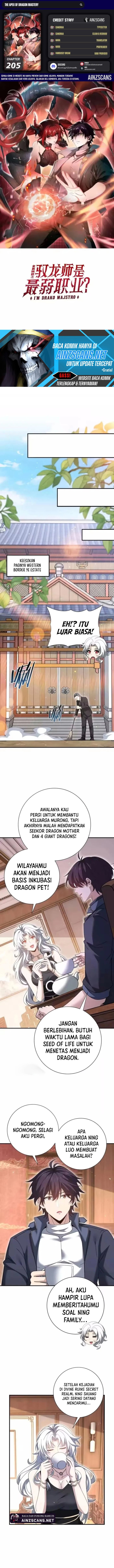 Halaman 1 dari The Apex of Dragon Mastery Chapter 205