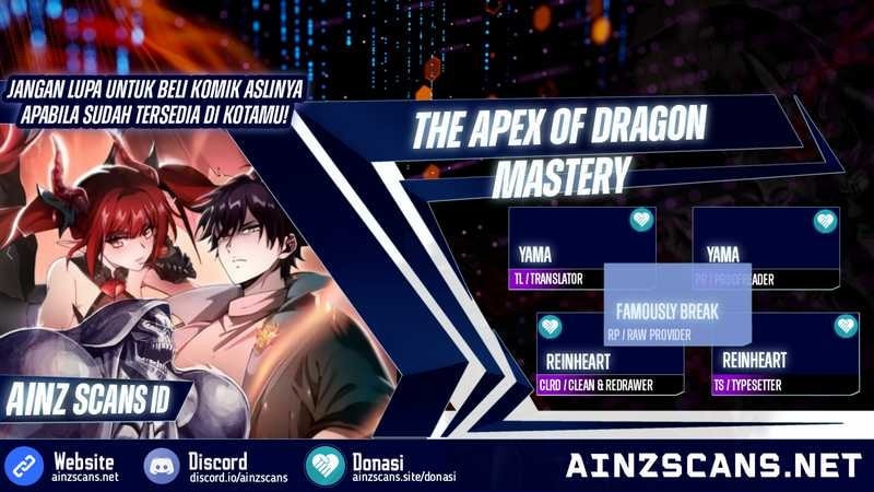 Halaman 1 dari The Apex of Dragon Mastery Chapter 6