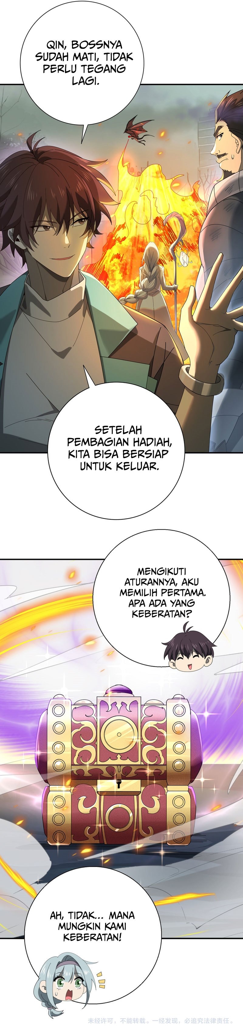 Halaman 15 dari The Apex of Dragon Mastery Chapter 9