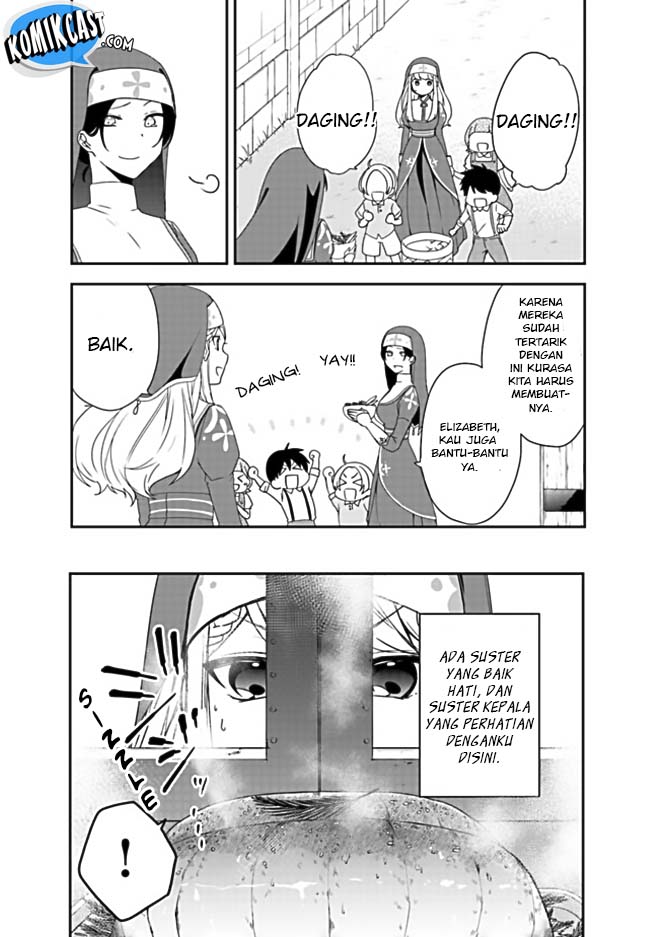 Halaman 13 dari Akuyaku Reijou no Tsuihougo! Kyoukai Kaikaku Gohan de Yuuyuu Sister Kurashi Chapter 1