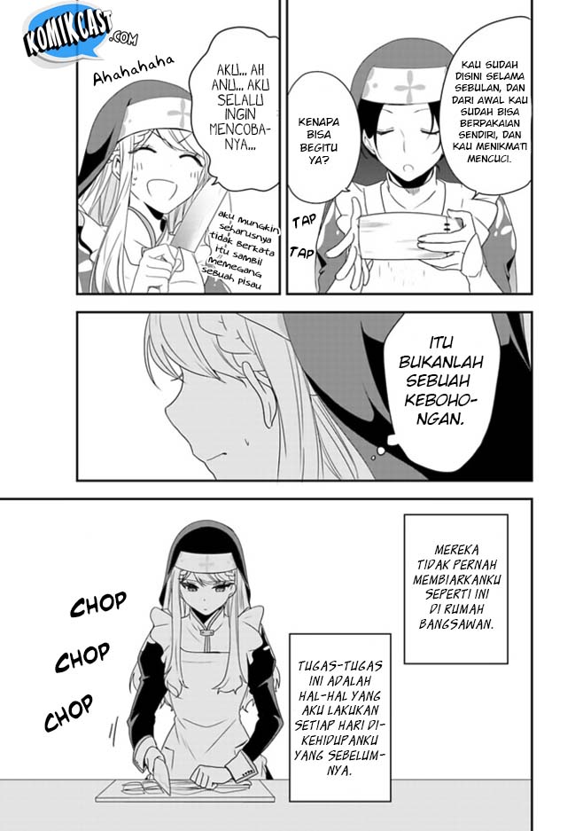 Halaman 15 dari Akuyaku Reijou no Tsuihougo! Kyoukai Kaikaku Gohan de Yuuyuu Sister Kurashi Chapter 1