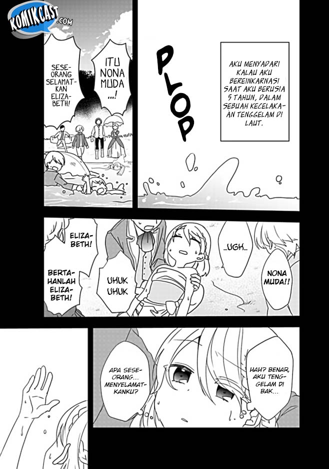 Halaman 21 dari Akuyaku Reijou no Tsuihougo! Kyoukai Kaikaku Gohan de Yuuyuu Sister Kurashi Chapter 1