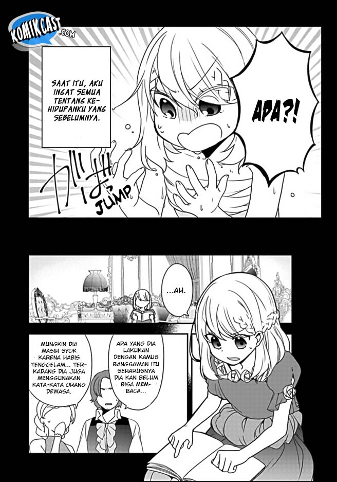 Halaman 22 dari Akuyaku Reijou no Tsuihougo! Kyoukai Kaikaku Gohan de Yuuyuu Sister Kurashi Chapter 1
