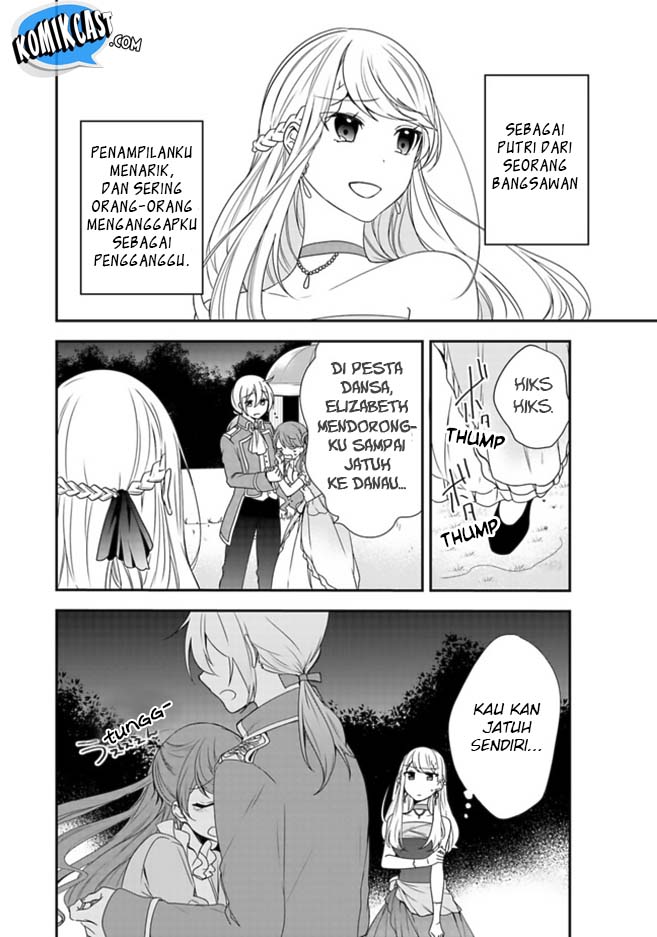 Halaman 6 dari Akuyaku Reijou no Tsuihougo! Kyoukai Kaikaku Gohan de Yuuyuu Sister Kurashi Chapter 1