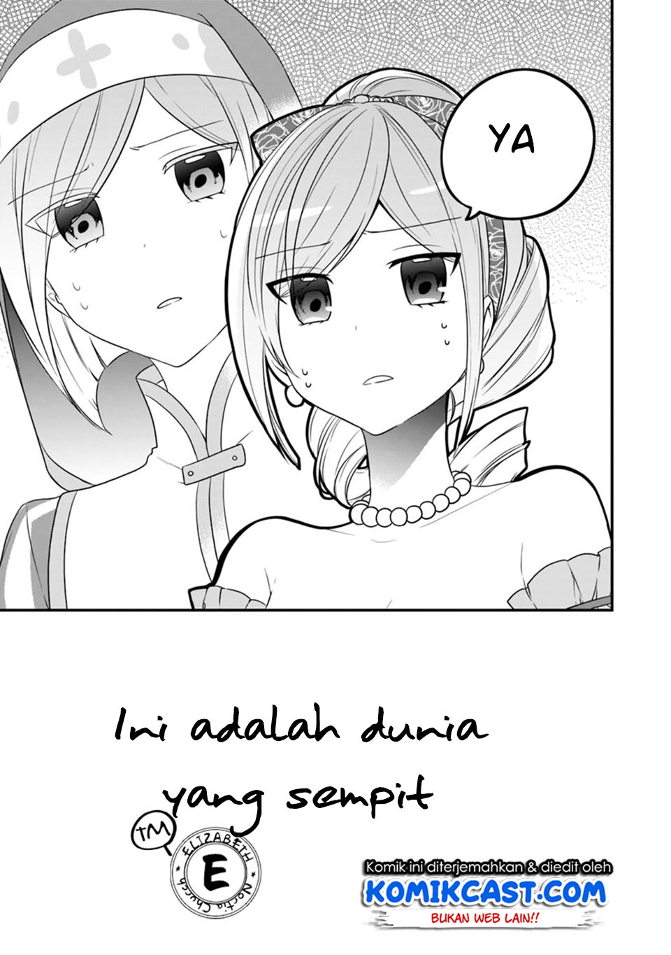 Halaman 12 dari Akuyaku Reijou no Tsuihougo! Kyoukai Kaikaku Gohan de Yuuyuu Sister Kurashi Chapter 10