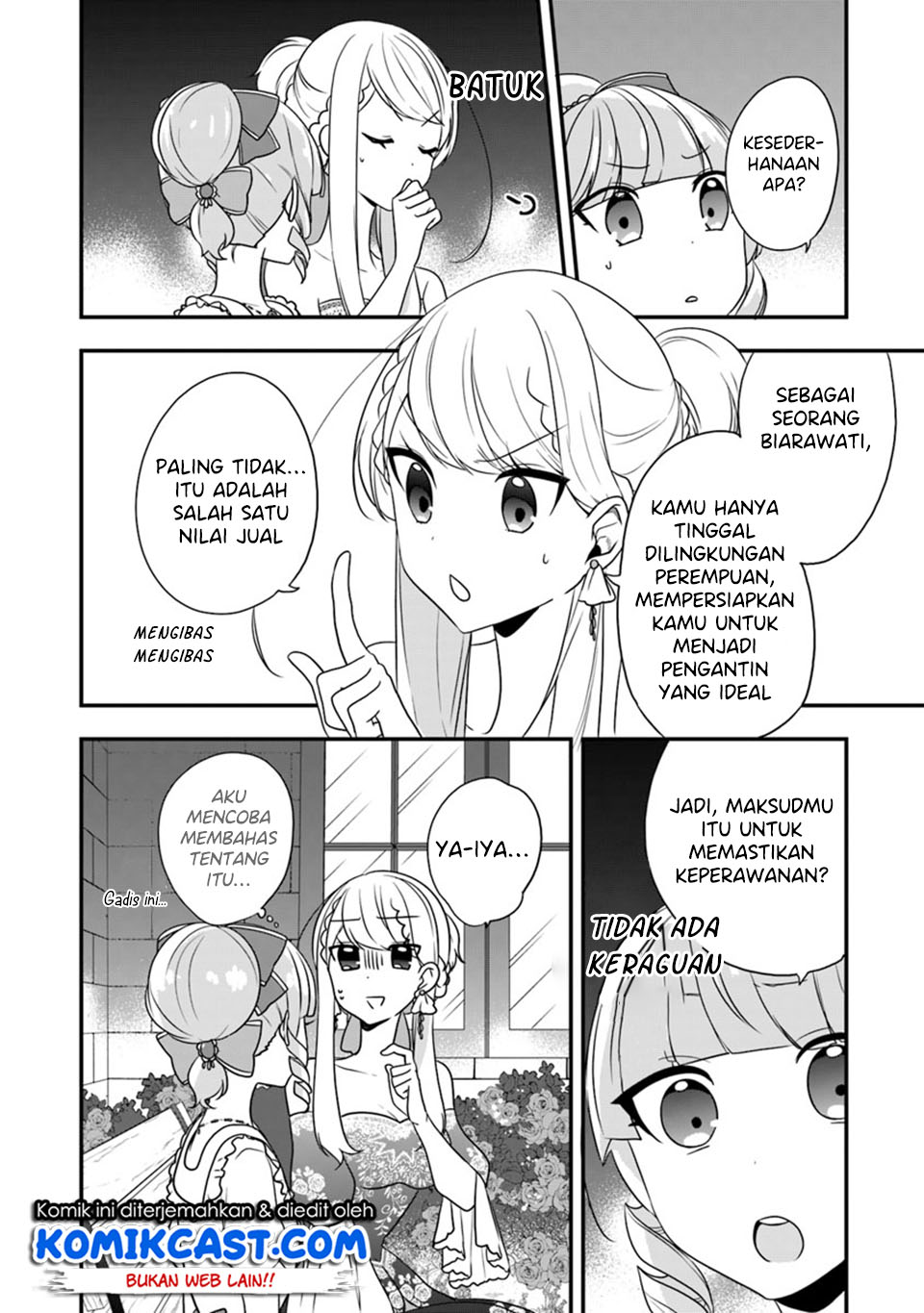 Halaman 15 dari Akuyaku Reijou no Tsuihougo! Kyoukai Kaikaku Gohan de Yuuyuu Sister Kurashi Chapter 10