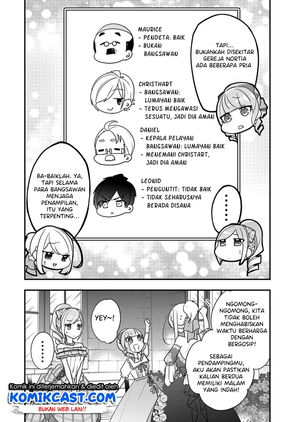 Halaman 16 dari Akuyaku Reijou no Tsuihougo! Kyoukai Kaikaku Gohan de Yuuyuu Sister Kurashi Chapter 10