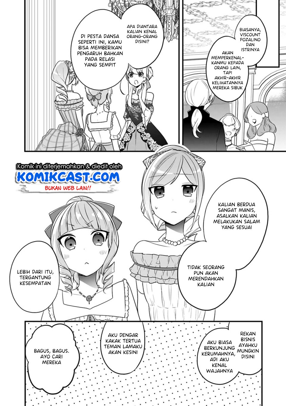Halaman 17 dari Akuyaku Reijou no Tsuihougo! Kyoukai Kaikaku Gohan de Yuuyuu Sister Kurashi Chapter 10