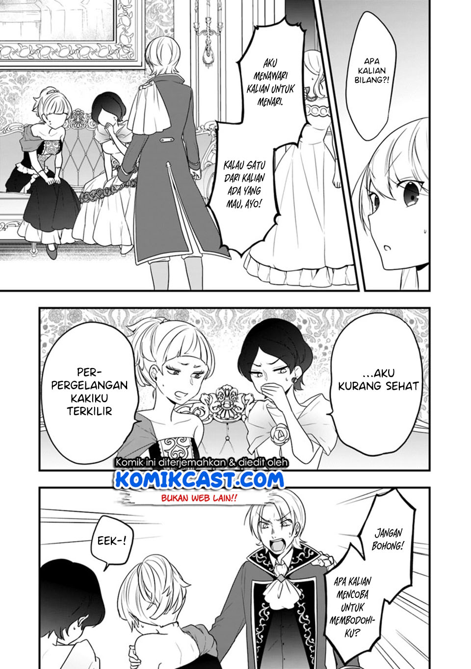 Halaman 18 dari Akuyaku Reijou no Tsuihougo! Kyoukai Kaikaku Gohan de Yuuyuu Sister Kurashi Chapter 10