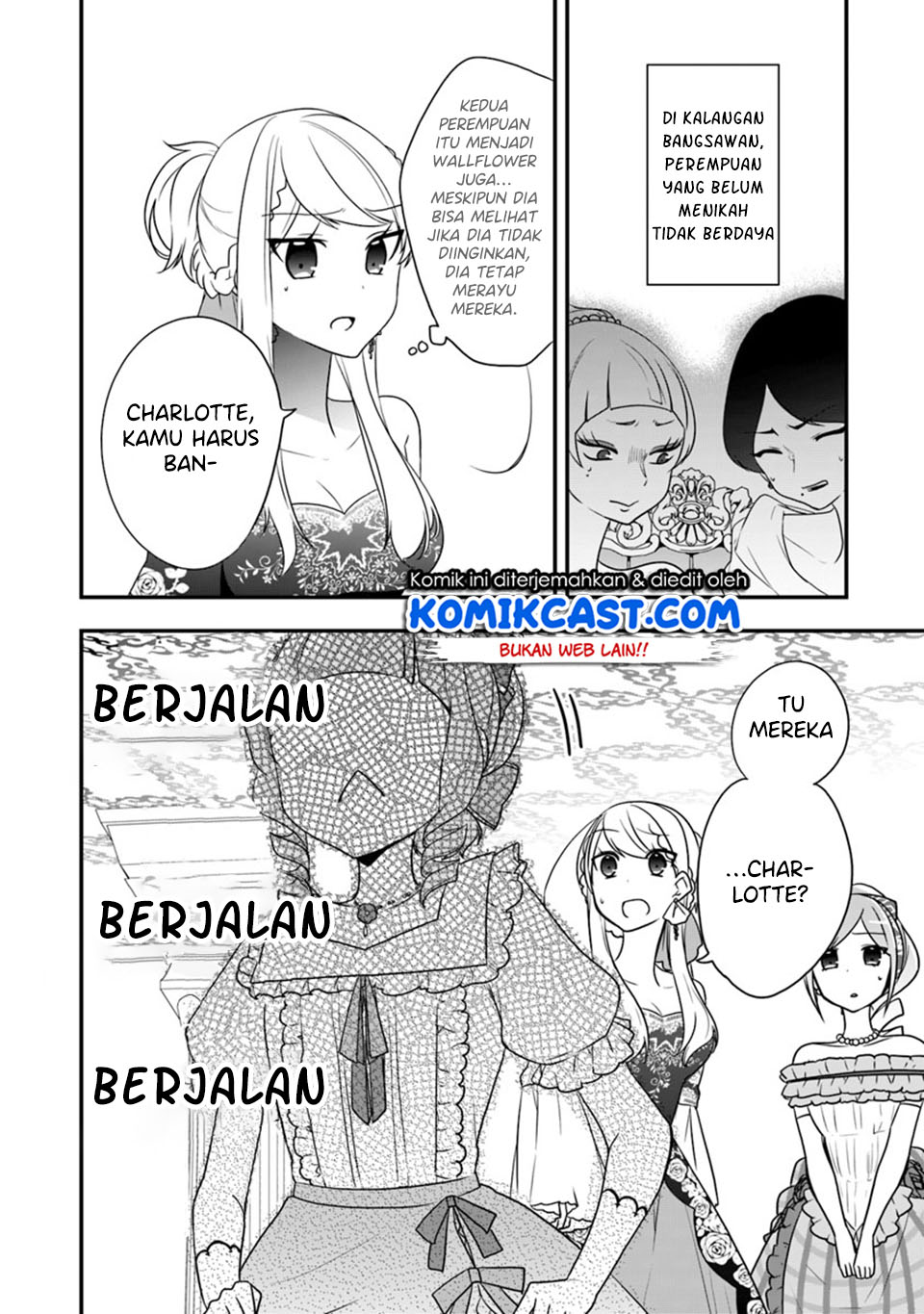 Halaman 19 dari Akuyaku Reijou no Tsuihougo! Kyoukai Kaikaku Gohan de Yuuyuu Sister Kurashi Chapter 10