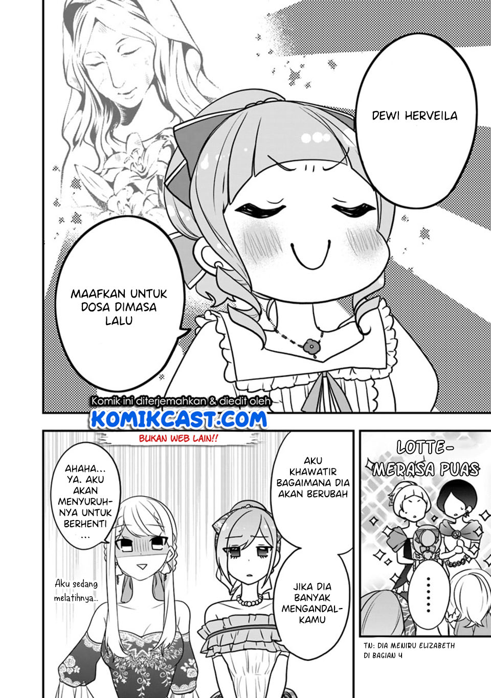Halaman 23 dari Akuyaku Reijou no Tsuihougo! Kyoukai Kaikaku Gohan de Yuuyuu Sister Kurashi Chapter 10